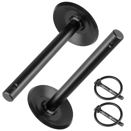 Aic Replacement Parts Heavy-Duty Snow Plow Skid Shoes Pair for ATV & UTV - 5/8 Shaft KT-SPN25-0052_x2